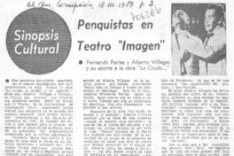 Penquistas en tatro "Imagen".