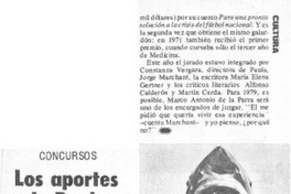 Los aportes de Paula.