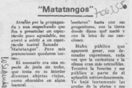 Matatangos"
