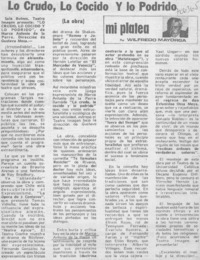 Lo crudo, lo cocido y lo podrido