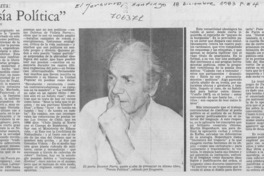 Poesía política"