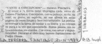 "Canto a Concepción".