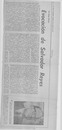 Evocación de Salvador Reyes