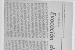 Evocación de Salvador Reyes