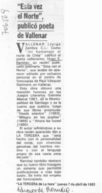 Nuevo libro de académico.