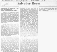 Salvador Reyes