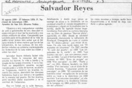 Salvador Reyes