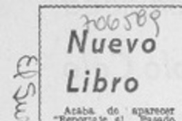 Nuevo libro