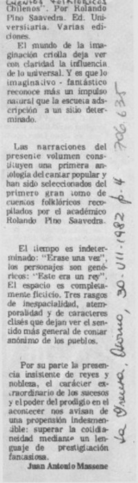 Cuentos folklóricos chilenos