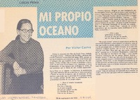 Mi propio océano