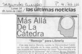 "Remojo" para librería.