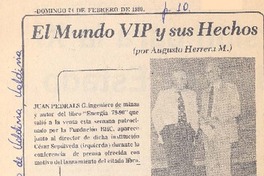 El mundo VIP y sus hechos