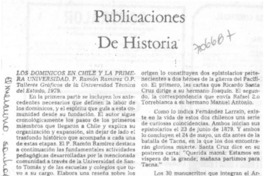 Publicaciones de historia.