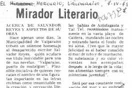 Mirador literario