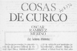 Cosas de Curicó