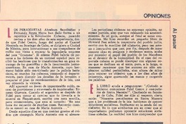 Reportaje a diez años de revolución