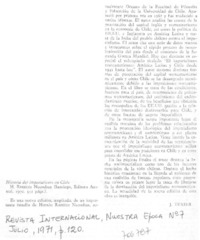 Historia del imperialismo en Chile