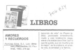 Amores y recuerdos