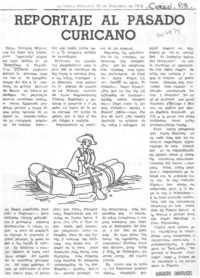 Reportaje al pasado curicano