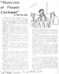 Reportaje al pasado curicano"