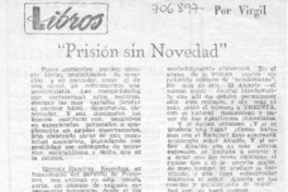 Prisión sin novedad