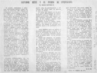 Salvador Reyes y el puerto de Antofagasta