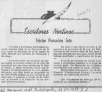 Héctor Pumarino Soto.