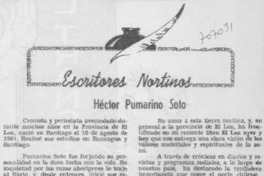 Héctor Pumarino Soto.