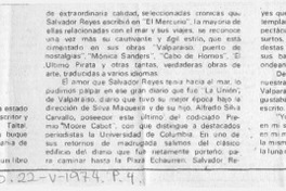 Evocación de Salvador Reyes