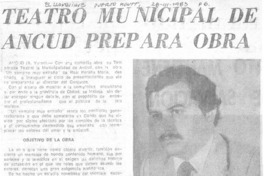 Teatro municipal de Ancud prepara obra.