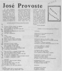 José Provoste.