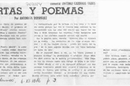 Cartas y poemas