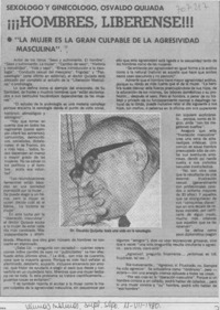 ¡¡¡Hombres, libérense!!!.