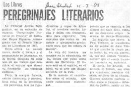 Peregrinajes literarios