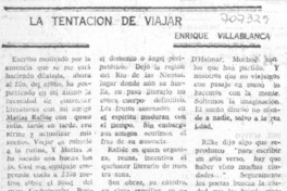 La tentación de viajar