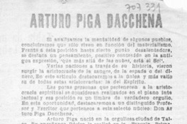 Arturo Piga Dacchena