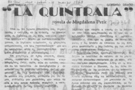 "La Quintrala"