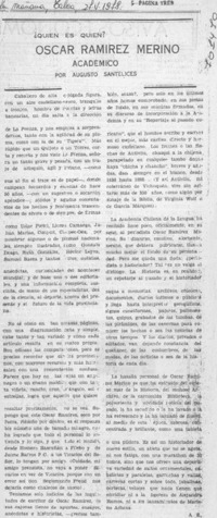 Oscar Ramírez Merino