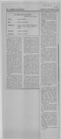 El toro por las astas