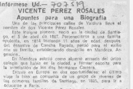 Vicente Pérez Rosales