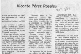 Vicente Pérez Rosales
