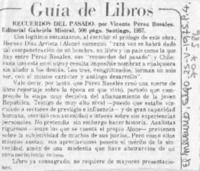 Recuerdos del pasado.