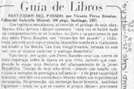 Recuerdos del pasado.