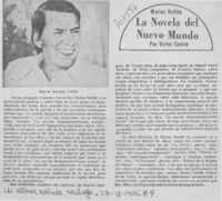 La novela del nuevo mundo