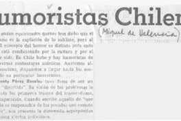 Humoristas chilenos