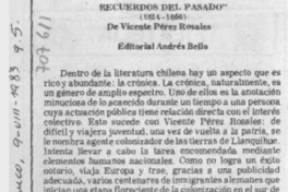 Recuerdos del pasado