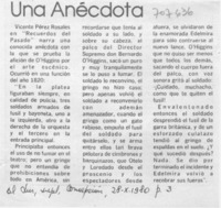 Una Anécdota.