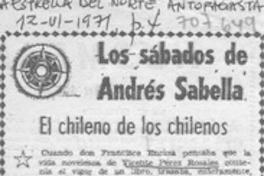 El chileno de los chilenos