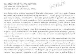 Los relatos de Violeta Quevedo