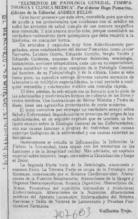 Elementos de patología general, fisiopatología y clínica médica"